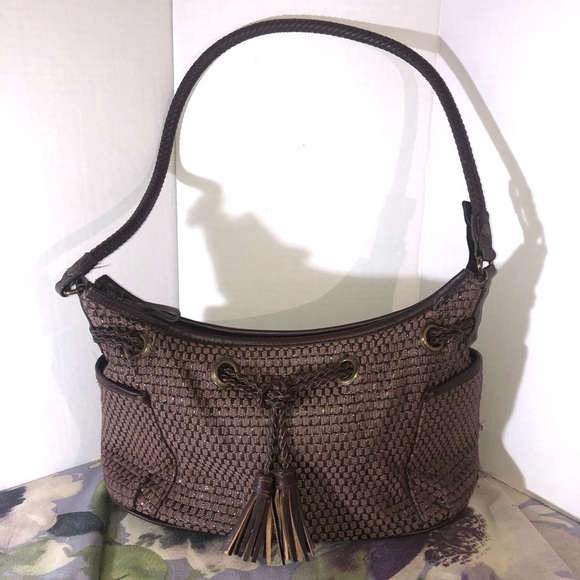 Relic Handbags - Relic Weaved Tassel Purse